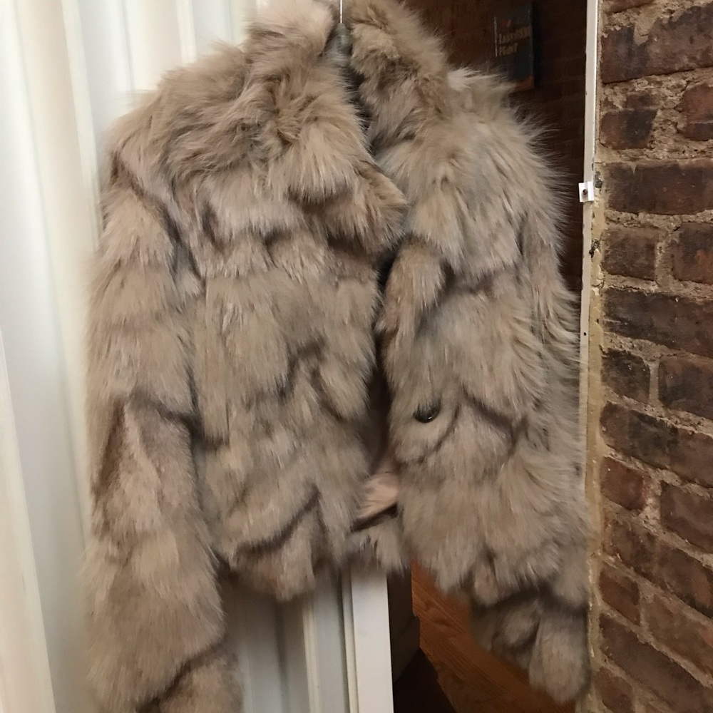 BCBG Fur coat